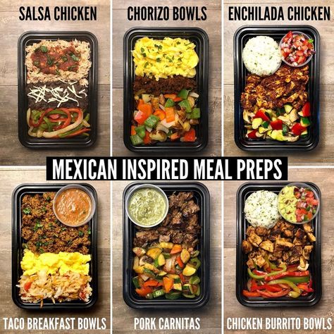 Salsa Chicken Recipe, Gain Meals, Fitness Meal Prep, Breakfast Bowls Recipe, Mexican Chicken Recipes, Coctails Recipes, Weight Gain Meals, Resep Diet, Lunch Food