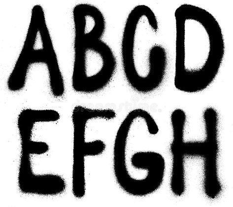 Graffiti spray paint font type (part 1) alphabet. Detailed graffiti spray paint , #AD, #paint, #font, #Graffiti, #spray, #type #ad Spray Paint Font, Free Graffiti Fonts, Cool Fonts Alphabet, Type Alphabet, Graffiti Spray Paint, Vector Alphabet, Paint Font, Cartoon Font, Graffiti Words