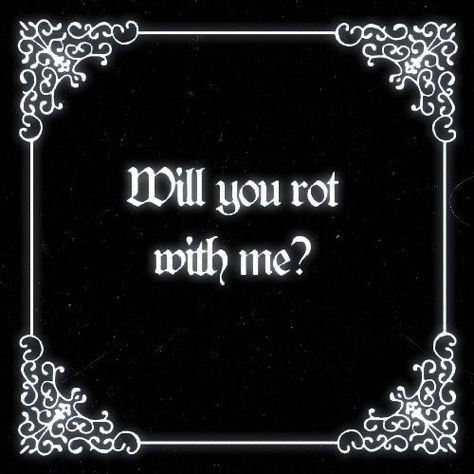 Goth Doodles, Goth Quotes, Dani California, L Lawliet, Romantic Goth, Gothic Aesthetic, Goth Aesthetic, Mini Canvas, A Kiss