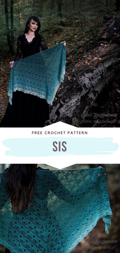 crochet shawl Crochet Shawl Diagram Free Pattern, Lacy Crochet Shawl Pattern Free, One Skein Shawl Crochet, Triangle Crochet Shawl, Free Crochet Shawl Patterns, Lace Crochet Shawl, Crochet Shawlette, Easy Crochet Shawl, Crochet Shawl Patterns