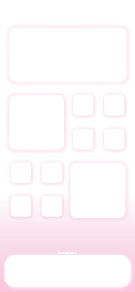 White Background Homescreen, Pink Home Wallpaper Iphone, Pink Ios Background, White Wallpaper With Pink Border Iphone, Cute White Lockscreen, Pink Layout Homescreen, Light Pink Home Screen, Pink Cybercore Wallpaper, Light Pink Lockscreen