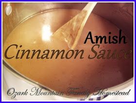 Amish Rolls, Cinnamon Sauce Recipe, Cinnamon Sauce, Cream Sauces, Amish Food, Pennsylvania Dutch Recipes, Breakfast Favorites, Mennonite Recipes, Friendship Bread