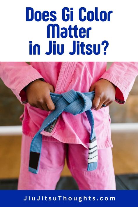 Does gi color matter in Jiu Jitsu?  Find out the answer to this and other BJJ gi questions. | JiuJitsuThoughts.com #bjjtips #bjj #jiujitsu #jiujitsutips Gi Outfit, Jiu Jitsu Gym, Martial Arts Gi, Kids Jiu Jitsu, Judo Gi, Jiu Jitsu Belts, Jiu Jitsu Uniform, Martial Arts Belts, Bjj Belts