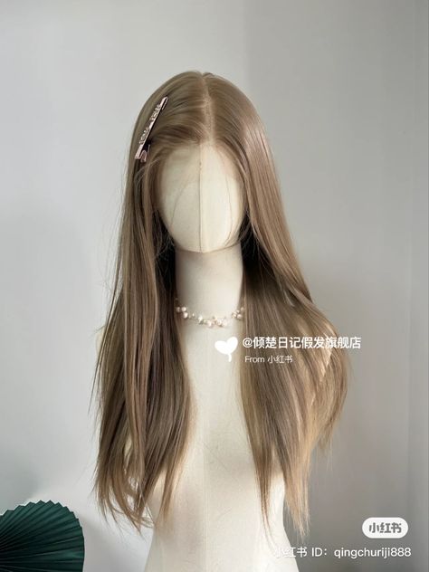 Ash Ginger Hair, Hair Stages, Korean Hair Color, Hair Style Korea, Hair Inspiration Long, Cosplay Hair, Pretty Hair Color, Hair Up Styles, Jolie Photo