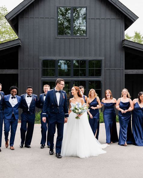 Suits To Match Navy Blue Dress, Navy Blue Bridal Party Color Combos, Navy Blue Bridesmaids And Groomsmen, Navy Wedding Bridesmaid Dresses, Matching Bridesmaids And Groomsmen, Navy Bridesmaid Dresses With Groomsmen, Navy Bridesmaids And Groomsmen, Blue Bridesmaid Dresses With Groomsmen, Navy Blue Wedding Party