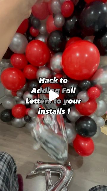 K & J Party Rentals on Instagram: "Keep this tip in your back pocket ! 

This is a tip for all Balloon artist out there 👀 when installing foil letters, it can be very difficult to keep them together, aligned, all of the above and we all know how hard it is to deal with foil. 

Another tip would obviously be to purchase an extra set of letters as a back up, considering foils are so temperamental. (I had 3 defective letters in this install alone 🫠) 

I use regular Balloon sticks and packaging tape to stick them together if I need them longer for names or longer words etc. 

And of course, to adhere my letters to my latex, I use our one and only @protapes 

I hope this helps! 

•
•
•
•
•
•
•
•
#BalloonsInBabylon #balloonartistTools #BalloonsInLongIsland #balloonartistTools #Balloons #Balloo Balloon Business, Balloons Ideas, How To Make Letters, Balloon Artist, Balloon Installation, Longest Word, Packaging Tape, Letter To Yourself, Letter Balloons