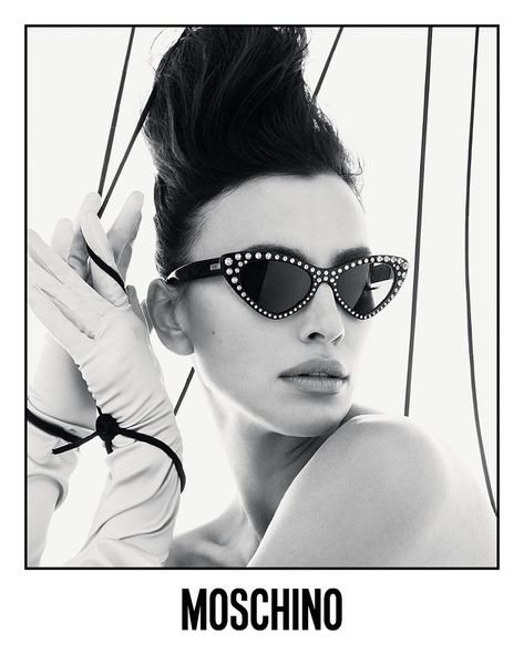 Moschino Campaign, Pat Mcgrath Makeup, Yasmin Wijnaldum, Steven Meisel, Dita Von, Donatella Versace, Shades Sunglasses, Jeremy Scott, Irina Shayk