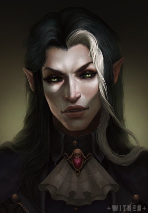 Vampire Dnd Character, Dnd Vampire Art, Dnd Npc Art, Vampire Character Art, Dnd Vampire, Heroic Fantasy, Vampire Art, World Of Darkness, Fantasy Races