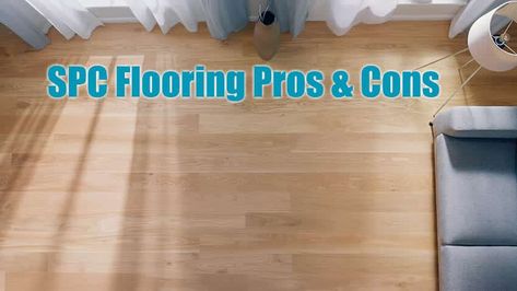 SPC Flooring Pros and Cons Spc Flooring Bedroom, Spc Flooring Living Room, Beautiful Basements, Composite Flooring, Spc Flooring, Commercial Construction, Commercial Flooring, Vinyl Plank Flooring, Living Room Flooring