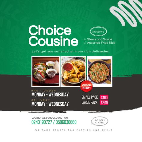 Food Flyer Food Stuff Flyer Design, Flyer Design Layout Templates, Food Flyer Design Creative, Food Poster Design Ideas, Memoji Boy, Pamplet Design, Design Produk, Food Flyer Design, Church Background