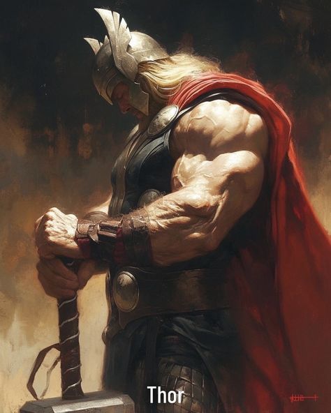 Thor Poster Art, Black Thor, Thor Fanart, Thor Comic Art, Thor God, Superhero Artwork, Thor Art, Thor Comic, Thor Marvel