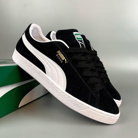 Best Puma Shoes Men, Hype Shoes Men, Nike Shoes Men's Sneakers, Aesthetic Shoes Men, Puma Suede Outfit Mens, Black Shoes Outfit Men, Men’s Sneakers, Puma Suede Outfit, Puma Shoes For Men