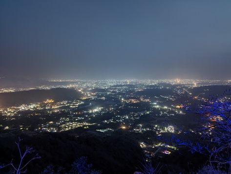 mountains mussoorie uttrakhand travel Mussoorie Night, Mussoorie, Night View, Teenage Dream, Airplane View, Night Life, Queen, Travel