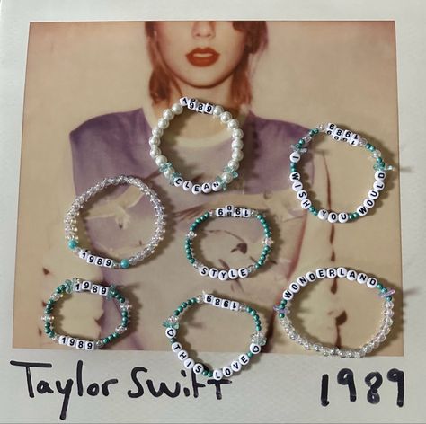 Taylor Era Bracelet, 1989 Tour Outfits Taylor Swift, Taylor Swift Bracelet Ideas All Too Well, 1989 Taylor Swift Friendship Bracelet, Eras Tour Friendship Bracelets 1989, Taylor Swift Friendship Bracelet Aesthetic, 1989 Taylor Swift Bracelet Ideas, 1989 Friendship Bracelet Ideas, 1989 Bracelet Ideas