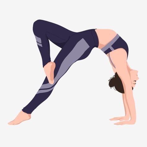 cartoon,hand painted,yoga,motion,female,character material,illustration design,fitness yoga day Exercise Aesthetic Cartoon, Girl Fitness Illustration, Yoga Poses Drawing Art, Pilates Illustration, Fitness Painting, Gym Clipart, Fitness Cartoon, Yoga Female, Fitness Illustration