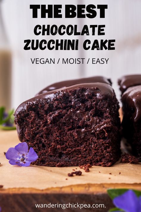 Zucchini Cake Recipe, Chocolate Zucchini Cake Recipe, Chocolate Snack Cake, Zucchini Cakes Recipe, Vegetable Cake, A Couple Cooks, Chocolate Zucchini Cake, Gluten Free Chocolate Cake, Vegan Chocolate Cake