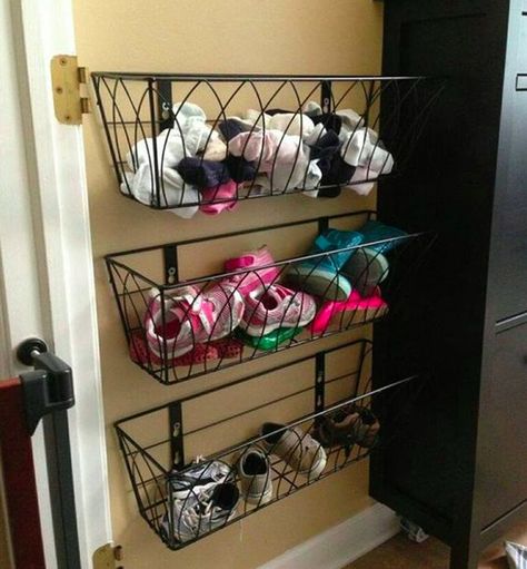 16 Shoe Storage Hacks to Simplify Your Life - The Krazy Coupon Lady Shoe Storage Hacks, Back To School Organization, Organisation Hacks, Storage Hacks, Big Girl Rooms, School Organization, Shoe Organizer, Flower Boxes, Room Organization