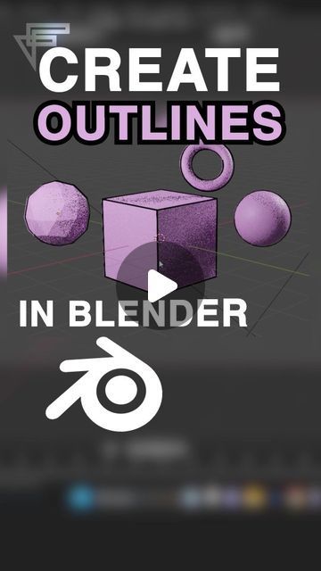 Faebe Tutorials on Instagram: "Blender Outlines Tutorial ✔️ #b3d #blender3d #blendertutorial #blender" Blender 3d Texture, Blender 3d Modeling Tips, Blender Beginner Projects, Blender Animation Tutorials, 3d Blender Tutorials, Blender Tutorial Beginner, 2d Blender, Blender 3d Inspiration, Blender 3d Art