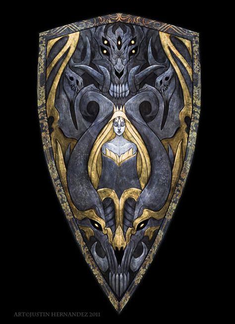 Simbolo del Clan Medieval Shields, Heroic Fantasy, 3d Cnc, Fantasy Props, Dungeons And Dragons Homebrew, Shield Design, Fantasy Armor, Armor Concept, 판타지 아트