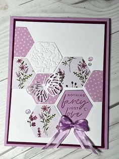 Hexagon Cards, Handmade Greeting Card Designs, Hunkydory Crafts, Paper Crafts Card, Paper Hearts, Greeting Card Design, Handmade Birthday Cards, Card Sketches, Sympathy Cards