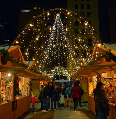 Mille Fiori Favoriti: The German Christkindl Market in Denver Denver Christmas, Downtown Denver Colorado, Colorado Christmas, German Christmas Markets, Denver City, Best Christmas Markets, Colorado Vacation, Downtown Denver, Holidays Around The World