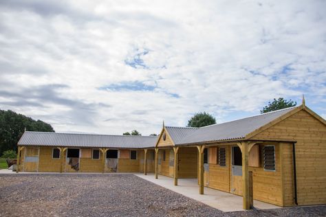 L Shaped Stables & Stable Block — Ashcraft Stable Block, Field Shelters, Equestrian Building, American Barn, Party Barn, Stables Design, Planning Permission, Horse Stables, Design System