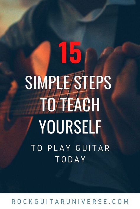 Teach Yourself Guitar, Learn Guitar Beginner, Learn Acoustic Guitar, Free Guitar Lessons, Learn Guitar Chords, Guitar Exercises, Basic Guitar Lessons, Guitar Lessons Songs, Easy Guitar Songs