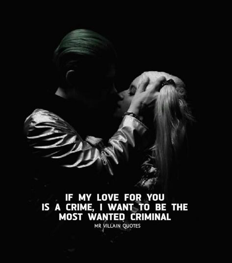 Villian Quotes Aesthetic, Joker Love Quotes, Quotes About Self Love, Quotes About Self, Harley And Joker Love, Der Joker, Harley Quinn Quotes, Villain Quote, Joker Quotes