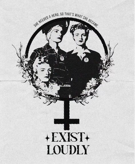 Happy women's day ladys 💀 and "exist loudly" ❤️ #posterdesign #graphicdesign #feminism #women #retro #vintage #thekawaiiart Vintage Feminism, Exist Loudly, Happy Women's Day, Feminist Quotes, Strong Woman, Feminist Art, Happy Women, Kawaii Art, Strong Women