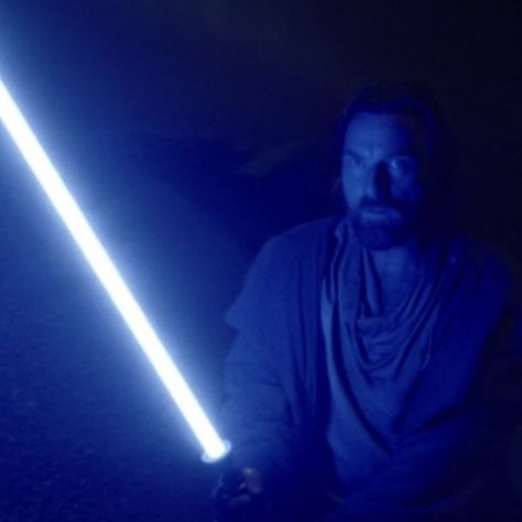 Obi Wan Kenobi Lightsaber, Obi Wan Lightsaber, Blue Lightsaber, Lightsaber Design, Star Wars Food, Star Wars Obi Wan, Desired Reality, Obi Wan Kenobi, Obi Wan