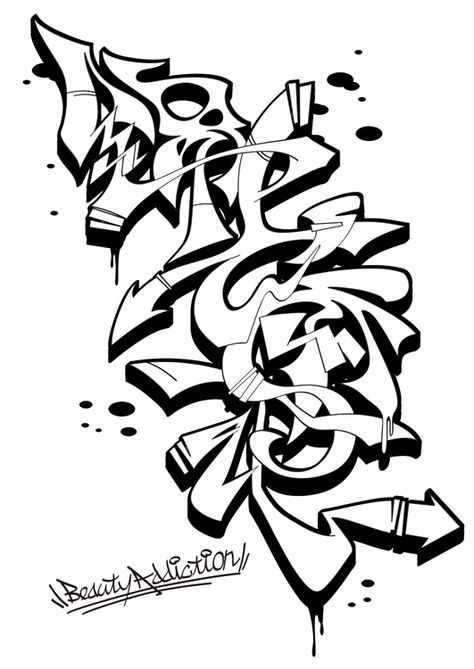 Japanese Graffiti, Graffiti Tagging, Graffiti Cartoons, Japanese Kanji, Street Art Graffiti, The Meaning, Graffiti Art, Larp, Digital Artist