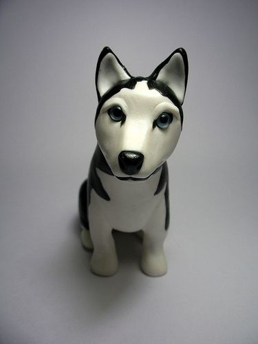 Wee Husky | Flickr - Photo Sharing! Clay Models, Clay Creations, Wonderful Things, Husky, Photo Sharing, Novelty Lamp, Polymer Clay, Magnets, Craft Ideas