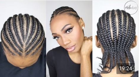 Conrows Lines And Braids Natural Hair, Cornrows For Wig, Cornrows For Short Hair, Wig Lines, Conrows Lines Natural Hair Short, Wig Cornrows, Hair Braid Patterns, Cornrows Natural Hair, Natural Braided Hairstyles