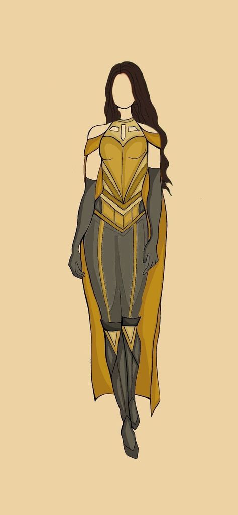 Eternals Costume Design, Hero Suits Design Female, Superhero Outfits Design, Superhero Sketches, Superhero Costumes Female, Elf Drawings, Dr Marvel, Avengers Outfits, Superhero Suits