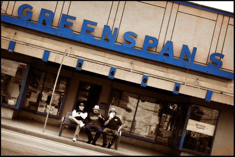 3405 Tweedy Blvd South Gate, CA 90280. Greenspan’s Department Store, South Gate, California, established in 1928. Greenspan’s is an 82 year old business located near Los Angeles, CA, carrying classic style and hard to find clothing. They sell “dead stock”, reproductions, in hard to find sizes and styles, piled to the ceiling of their South Gate, California store. South Gate California, Miss California, Huntington Park, Inspirational Board, South Gate, East Los Angeles, Department Store, Places Ive Been, Year Old