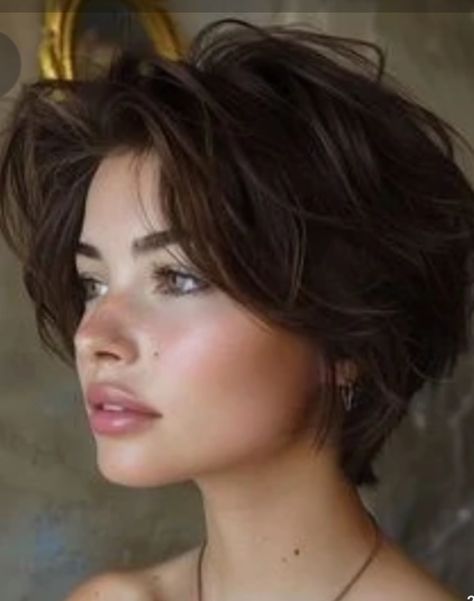 Back Of Long Pixie Haircut, Very Very Short Hair For Women, Short Layered Womens Haircuts, Cute Short Cuts For Women, Short Hair Cuts For Women Thick Wavy, Short Haïr Cut For Women, Short Hair For Brunettes, Short Haircuts For Women With Thinning Hair, Women's Short Haircut