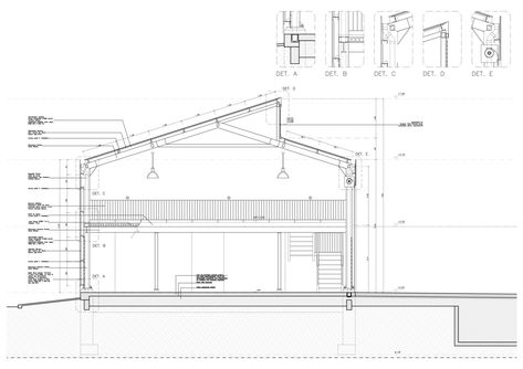 Gallery of Caseros Warehouse / moarqs - 17 Warehouse Roof Design, Warehouse Section Drawing, Warehouse Plans Architecture, Warehouse Design Architecture Plan, Warehouse Architecture Industrial, Warehouse Architecture Design, Industrial Factory Facade Design, Warehouse Layout Floor Plans, Long Span Roof