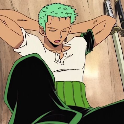 Sleeping Zoro, Zoro One Piece Pfp, Zoro Lost, Unique Digital Art, رورونوا زورو, Zoro Roronoa, One Piece Crew, Anime Posters, One Piece Funny