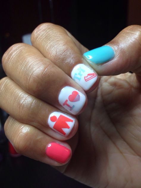 I ❤️ tri #ironman Ironman Nails Triathlon, Triathlon Nails, Ironman Nails, Ironman World Championship, Triathlon Gear, Hair Do, Team Usa, World Championship, Slovakia