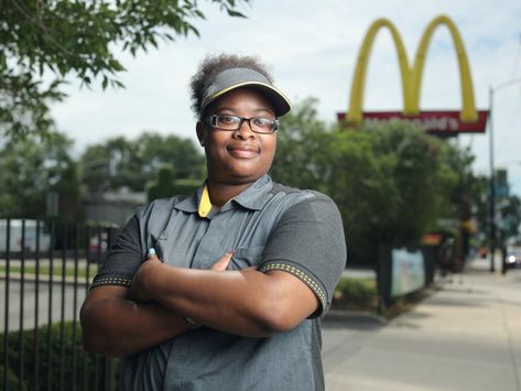 What we learned working at McDonald's Mcdonalds Uk, Working At Mcdonalds, Manhattan Restaurants, Mcdonald's Restaurant, Workwear Vintage, You Can Be Anything, Crew Members, Business Insider, Baltimore