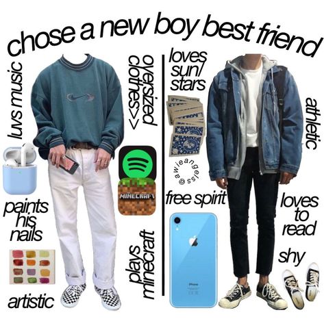 Art Students Outfit Aesthetic, Istp Aesthetic Clothes, Nerdy Style Men, Would You Date Him Outfit Board, Infj Starter Pack, Mbti Infp Starter Pack, Nerdy Boy Aesthetic, Art Student Outfit, Niche Meme Mood Boards