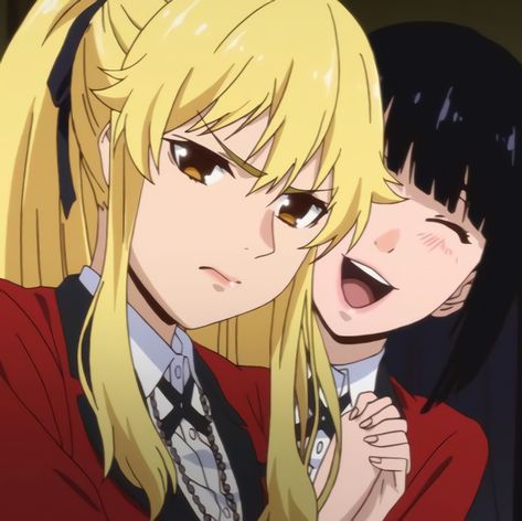 Mary And Yumeko, My Lover, Yumeko Jabami, Banner Gif, I Love My Girlfriend, Anime Comics, Art Reference Photos, Anime Shows, Me Me Me Anime