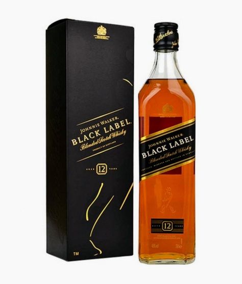 Black Label Whiskey, Johnnie Walker Whisky, Johnnie Walker Black Label, Paw Patrol Birthday Theme, Apartment Bar, Johnnie Walker Black, Johnnie Walker Blue, Jack Daniels Bottle, Square Bottle