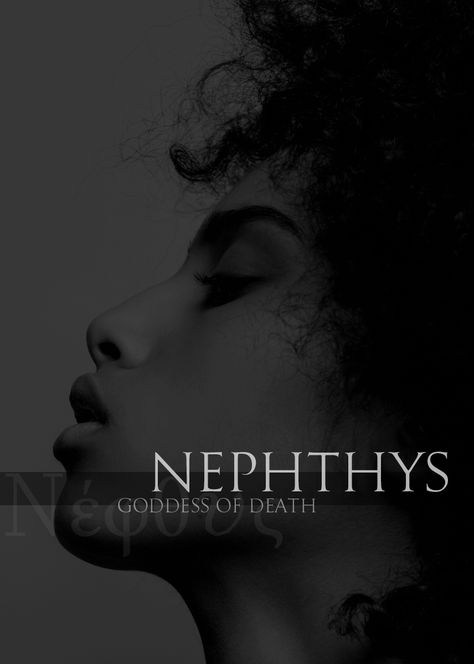 Nephthys Goddess Aesthetic, Goddess Nephthys, Mythology Egyptian, Goddess Of Hunting, Goddess Mythology, Night Goddess, Egyptian Names, Mystical Names, Fantasy Character Names