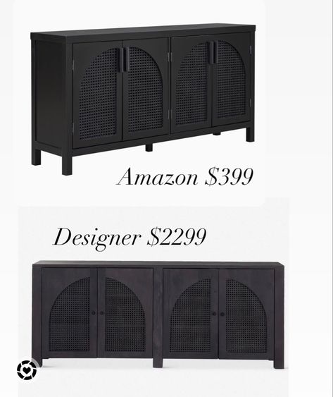 Cute Tv Stand Ideas Living Rooms, Accent Cabinet Under Tv, Under Tv Furniture, Basement Media Console, Minimalist Tv Console Decor, Black Tv Cabinet Living Room, Modern Transitional Tv Console, Furniture Under Tv, Bedroom Console Table Under Tv