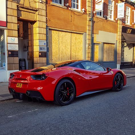 Red Ferrari Aesthetic, 488 Ferrari, Ferrari Supercar, Best Luxury Sports Car, Ferrari 488 Gtb, Red Ferrari, Ferrari Red, New Ferrari, Lovely Car