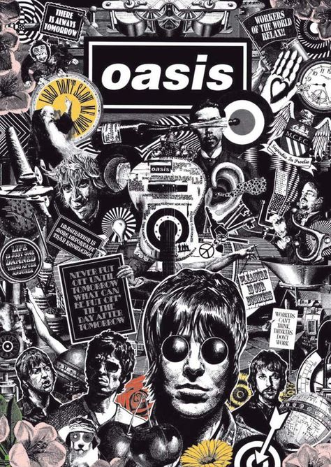 Oasis Band Wallpapers - Wallpaper Cave Oasis Album, Oasis Band, 달력 디자인, Rock Band Posters, Band Wallpapers, The Oasis, Wallpaper Dekstop, Poster Retro, Band Posters