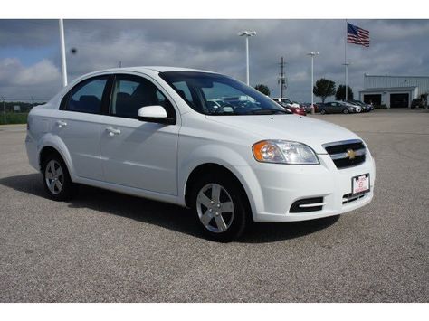 Perfect 4 UR son or daughter or college kid - CHEVY AVEO $12,990 - with 37k MILES and in Chevrolet's signature Arctic White colour, this Aveo is a perfect car for that commuter college student, a second car for the family, or your new teenage driver in the house!  Visit www.fortbendkia.com Chevy Aveo, Used Car Lots, Car Lot, College Kids, Car Dealership, Us Cars, Used Cars, Chevy, Suv Car