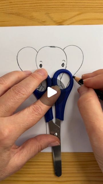 Easy Elephant Drawing Step By Step, Elephant Collage Art, Drawings Of Elephants, How To Draw Elephant For Kids, Cute Drawings Of Animals, Drawing Crafts For Kids, Drawing Animals For Kids, Art Drawings Easy, How To Draw Elephant