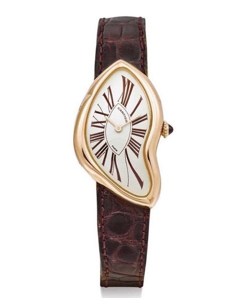 Cartier Crash Watch, Crash Watch, Cartier Crash, Aesthetic Office, Image Swag, Clean Girl Aesthetic, Vanilla Girl, Luxe Jewelry, Cartier Watch